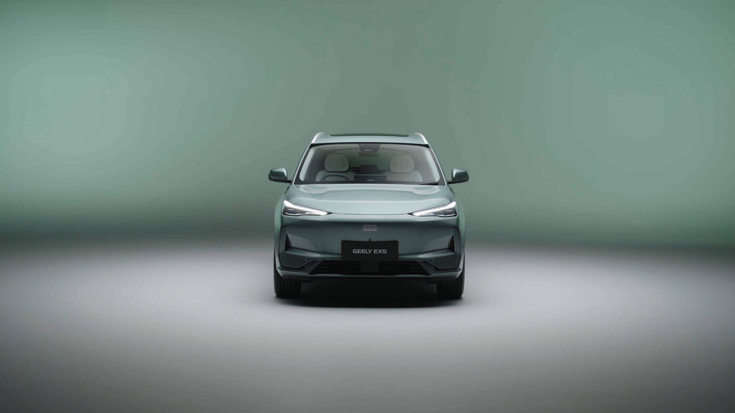 Mint Green Geely EX5